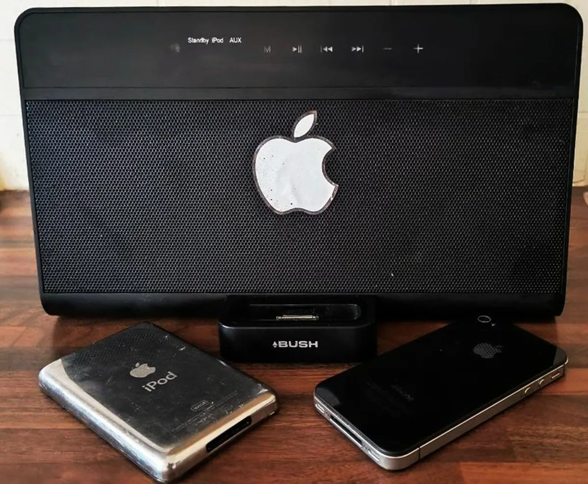 Amplifier Stereo Receiver iPod Speaker Audio Dock - Image 2