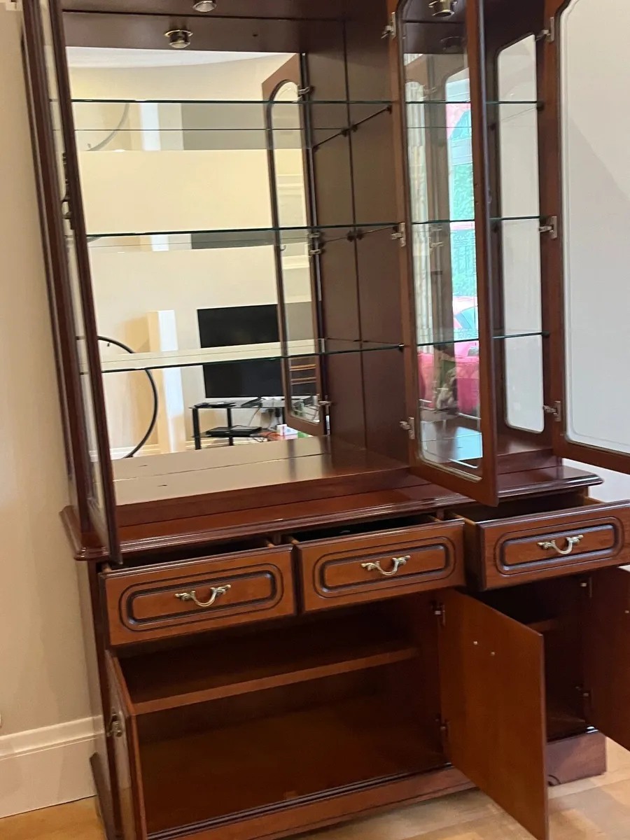 Glass display dresser - Image 1