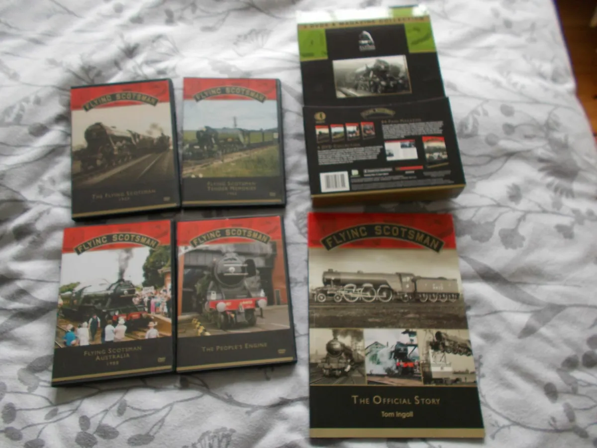 The Flying Scotsman Book & 4 DVD Set - Image 2