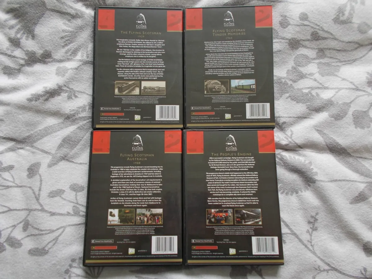 The Flying Scotsman Book & 4 DVD Set - Image 3