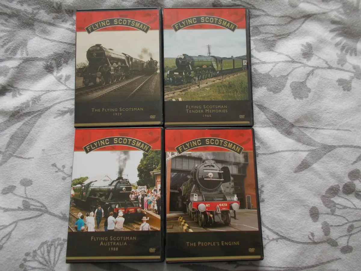 The Flying Scotsman Book & 4 DVD Set - Image 4