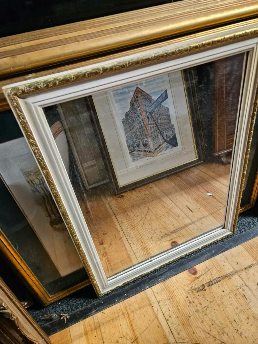 Vintage Retro 1970's Mirror - Image 1