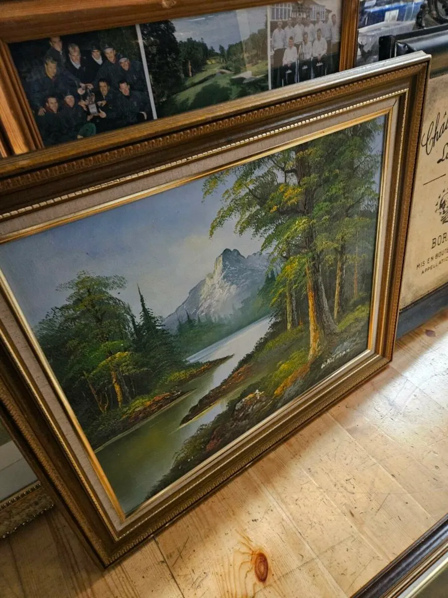 Picture Oil on Canvas - Image 1