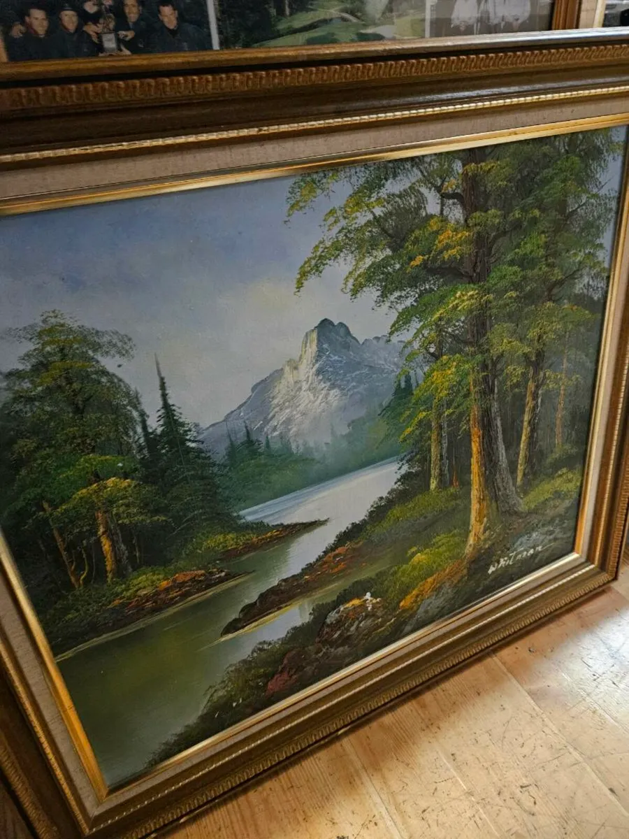 Picture Oil on Canvas - Image 2