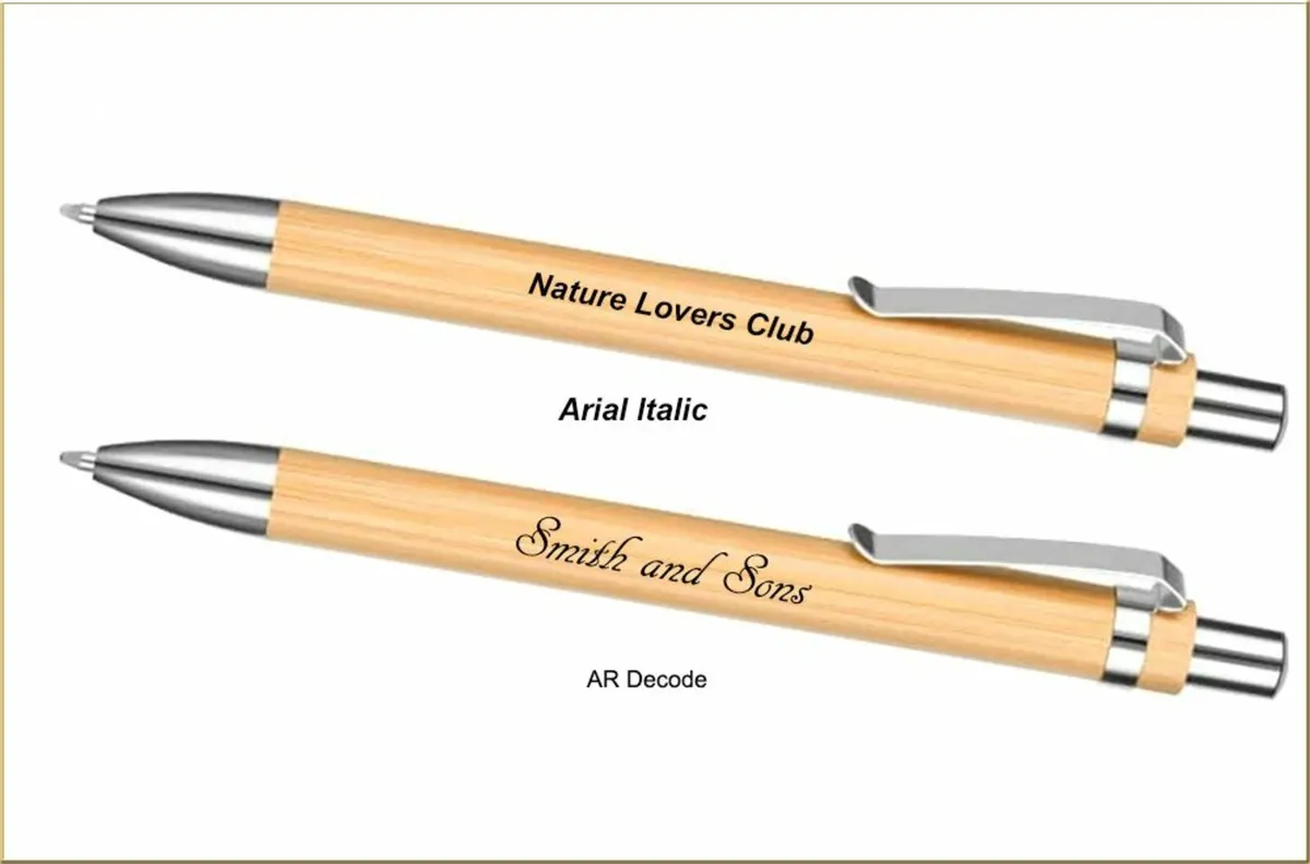 Personalised Ballpoint Pen gifts Laser Engraved - Image 3