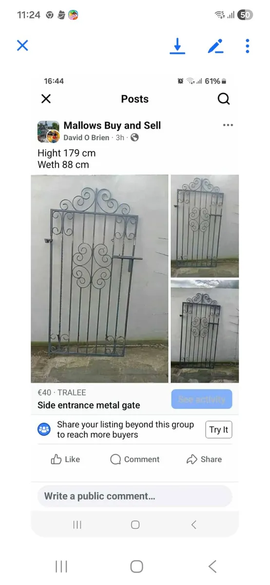 Side gate for sale - Image 1