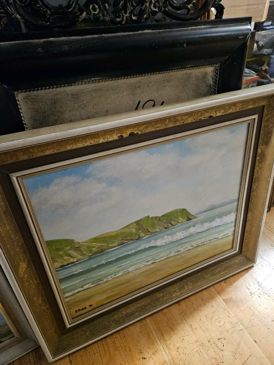 Picture Oil on Canvas - Image 1