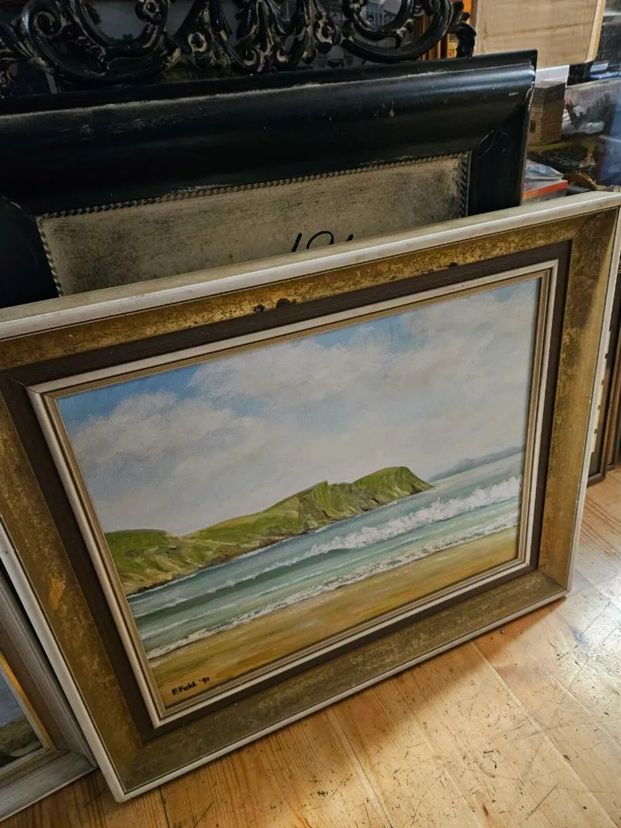 Picture Oil on Canvas - Image 2