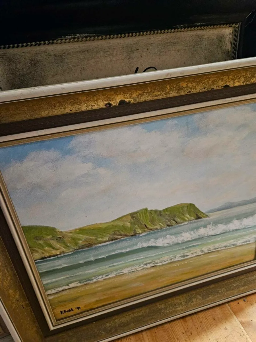 Picture Oil on Canvas - Image 3