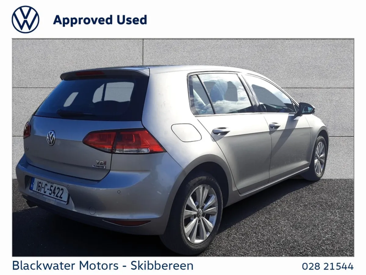 Volkswagen Golf 1.6TDI 110BHP COMFORTLINE WITH TEC - Image 3