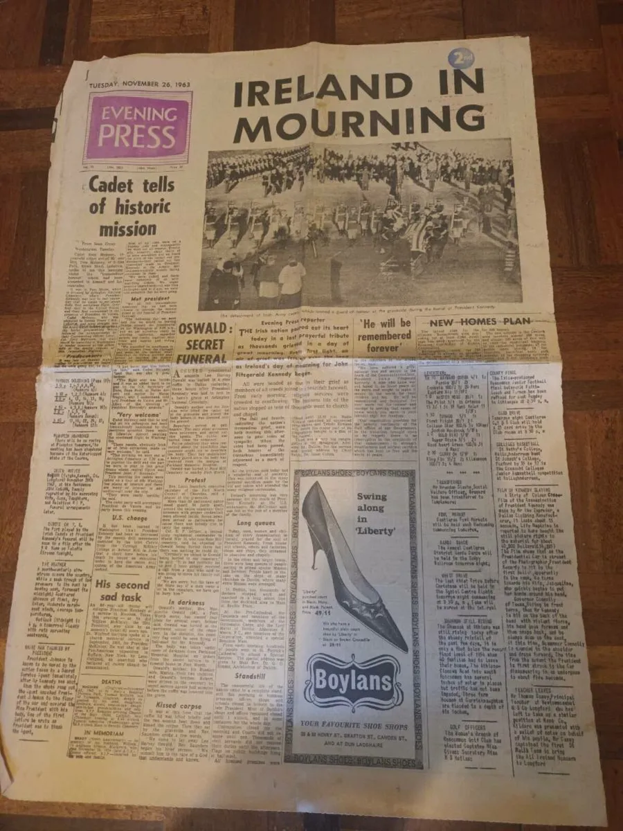 JFK Feature Evening Press - Image 1