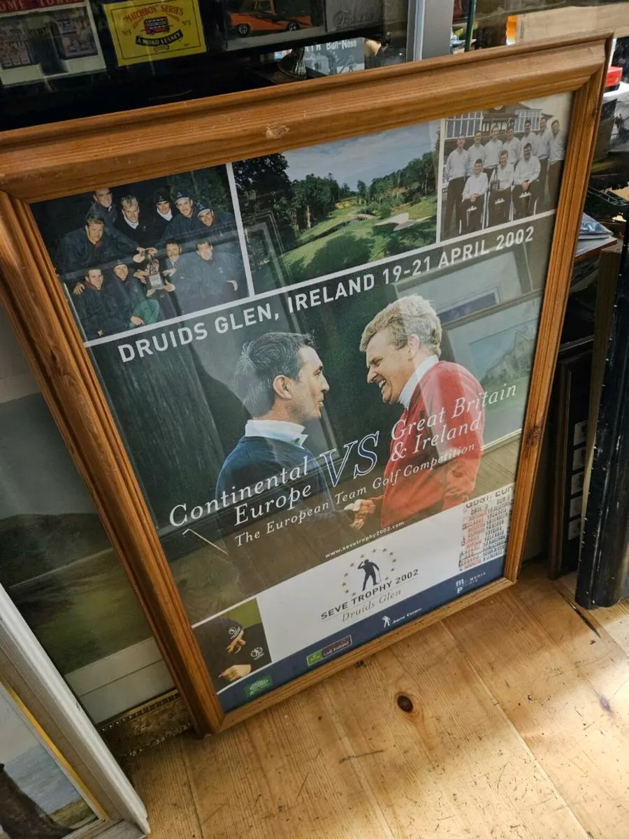 Vintage Seve Trophy Golf 2002 Druids Glen - Image 1