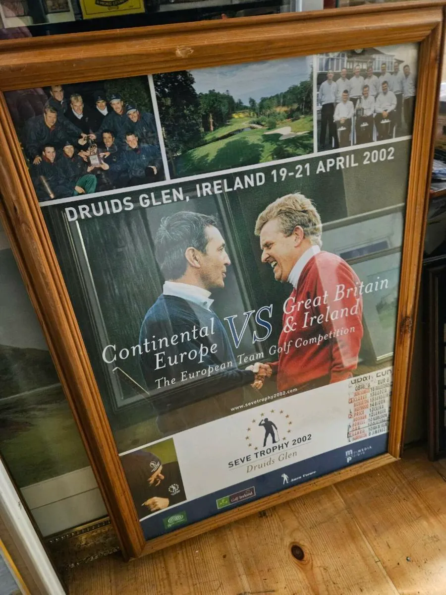 Vintage Seve Trophy Golf 2002 Druids Glen - Image 2