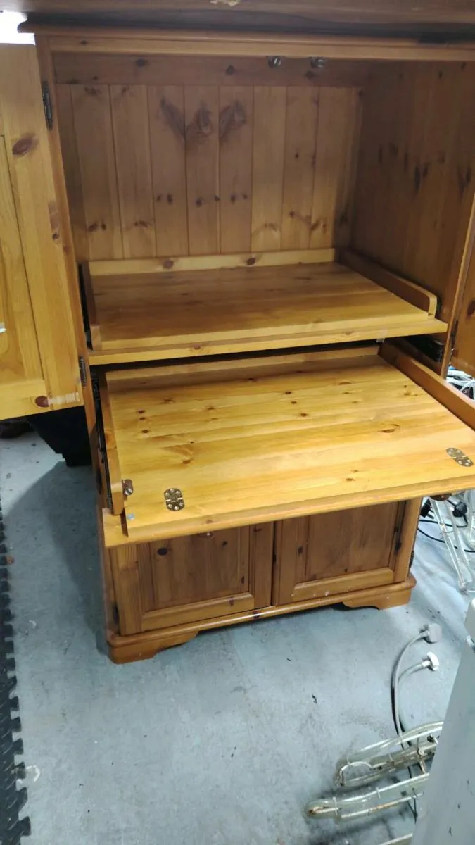 Pine computer table - Image 2