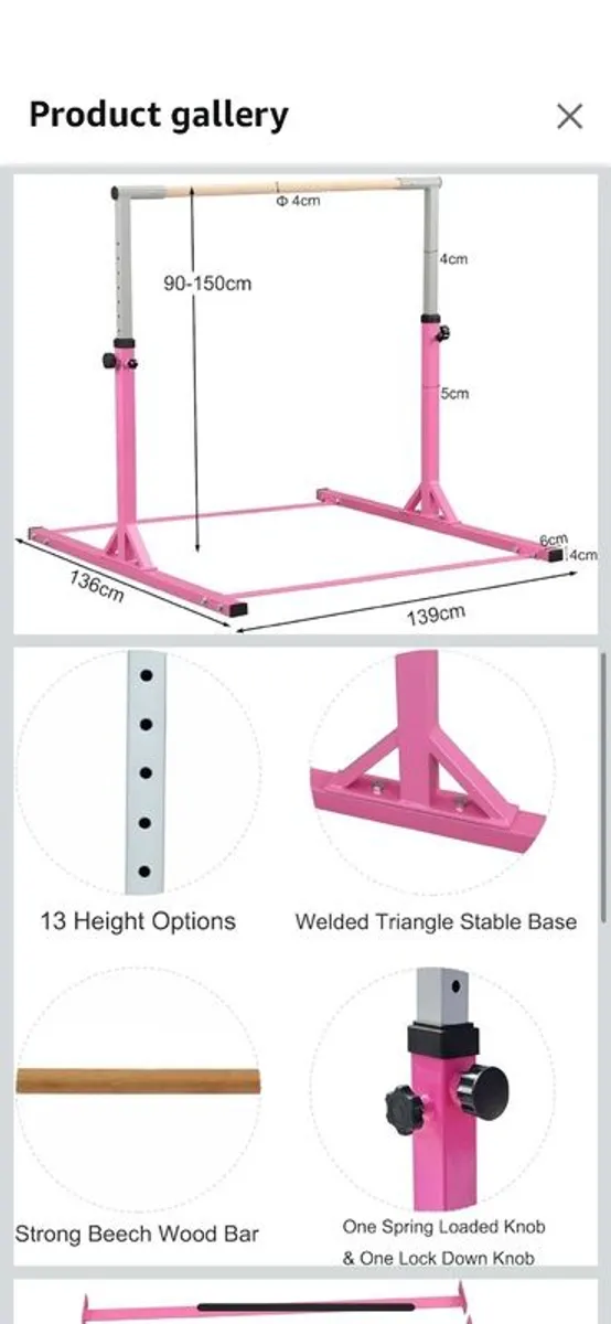 Gymnastic Training Bar - Image 2