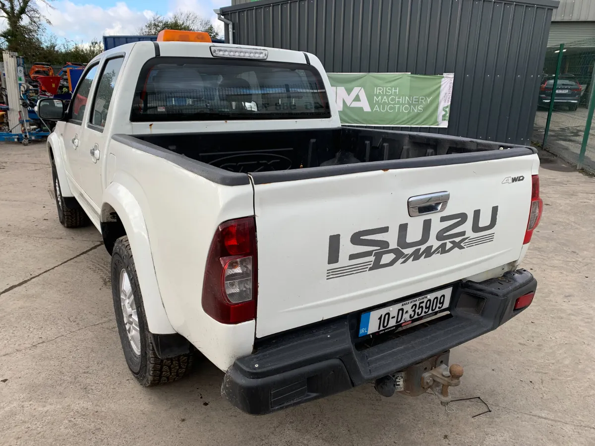 BID ONLINE NOW - 2010 ISUZU D-MAX CREW CAB JEEP - Image 3