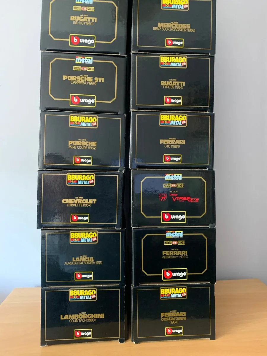 Burago Model Cars Collection - Scale 1/18 - Image 4