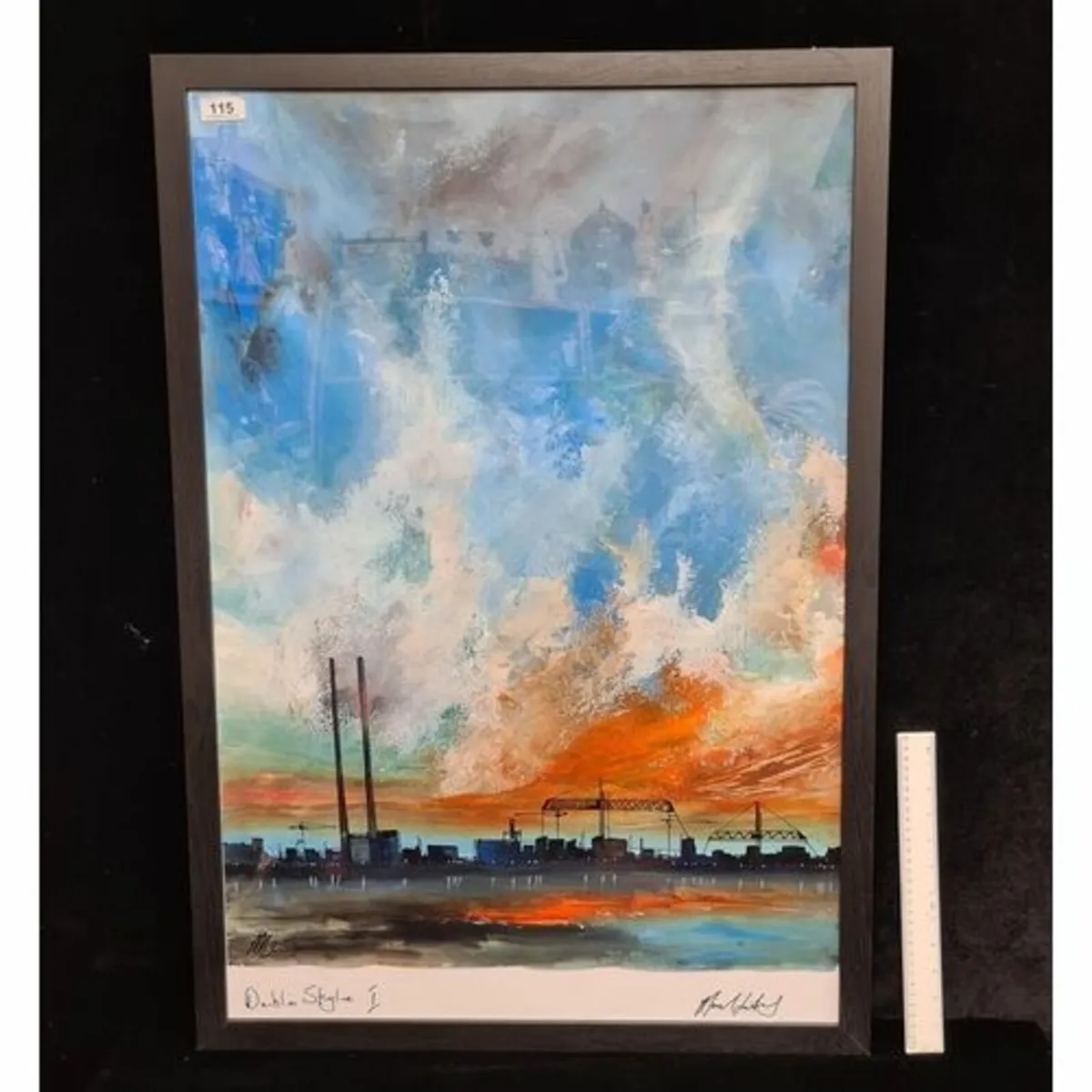 Art-Modern-Contemporary-Irish-Abstract-Oil-Acrylic - Image 4