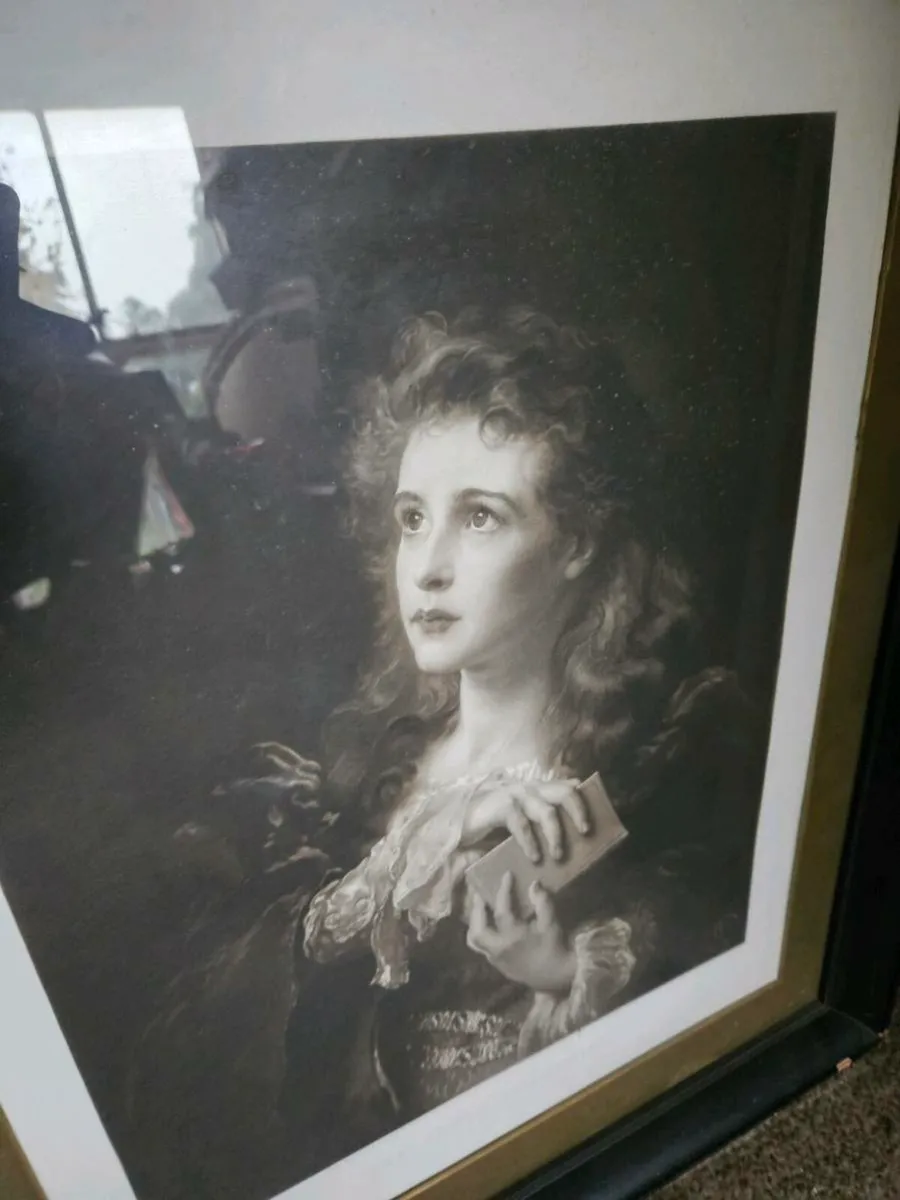 Vintage Antique Picture Print - Image 4