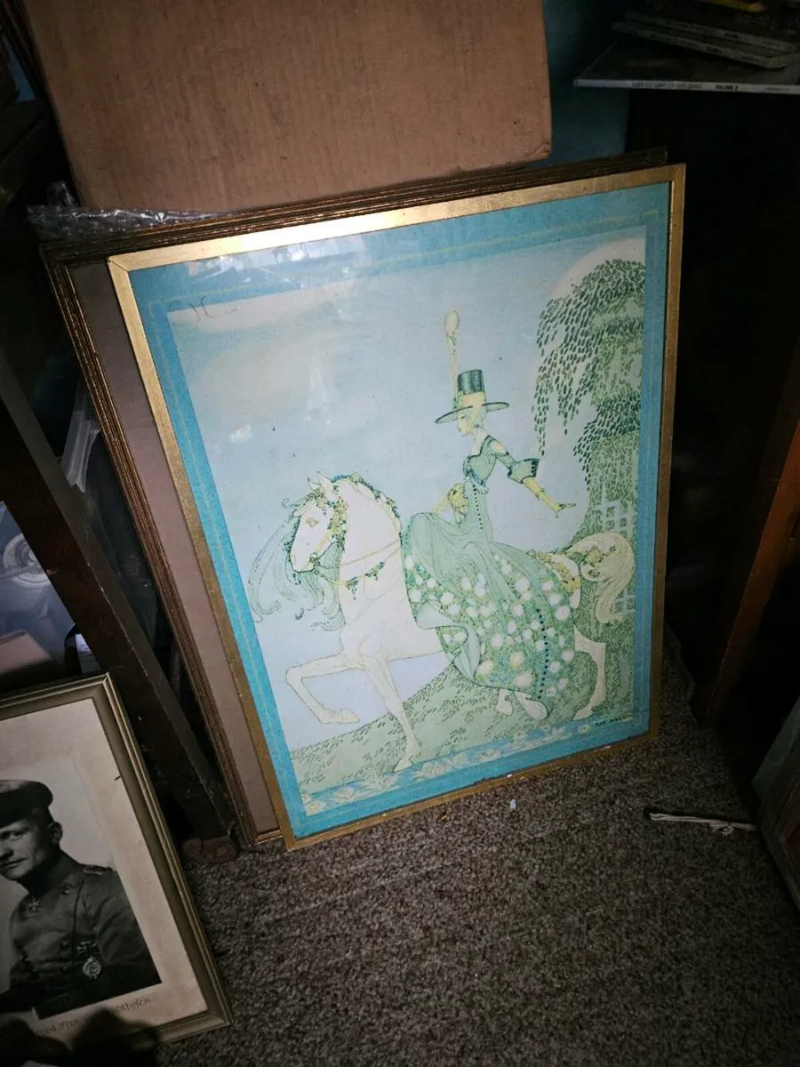 Vintage Retro 1970's Picture Print - Image 1