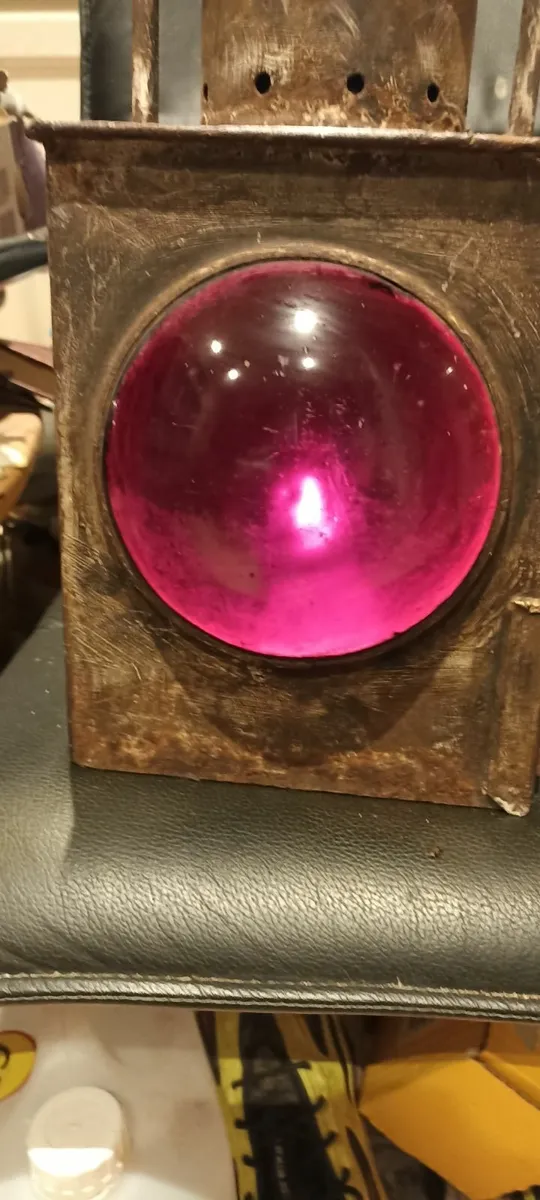 Old Railway Lamp - Image 1