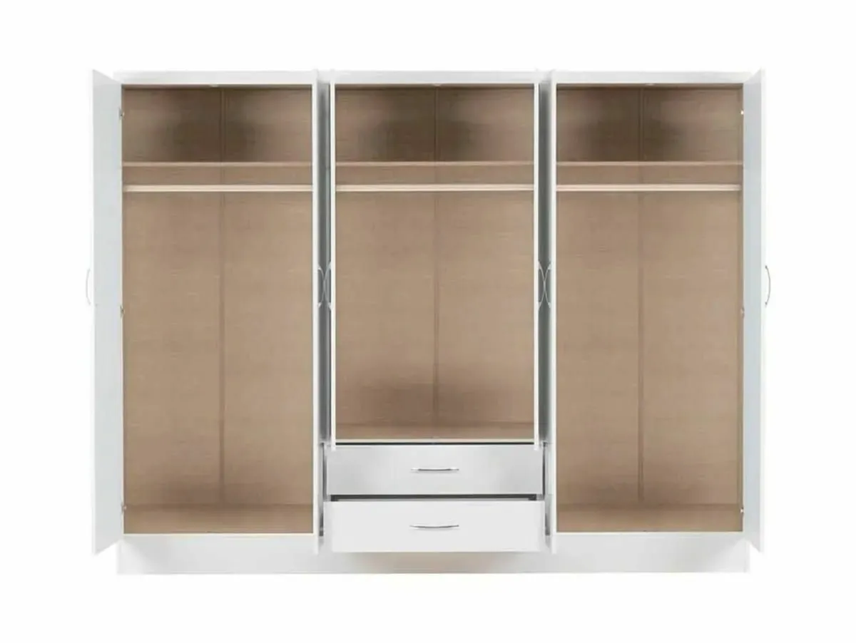 6 DOOR WARDROBES 🛠️ FULLY ASSEMBLED 🛠️ - Image 2