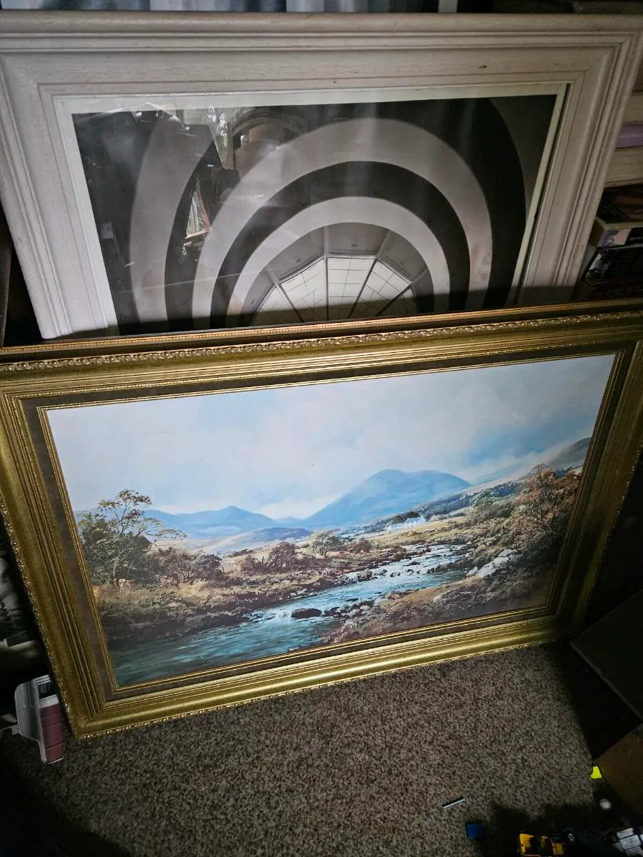 Picture Canvas Print Mourne Mountains - Image 1