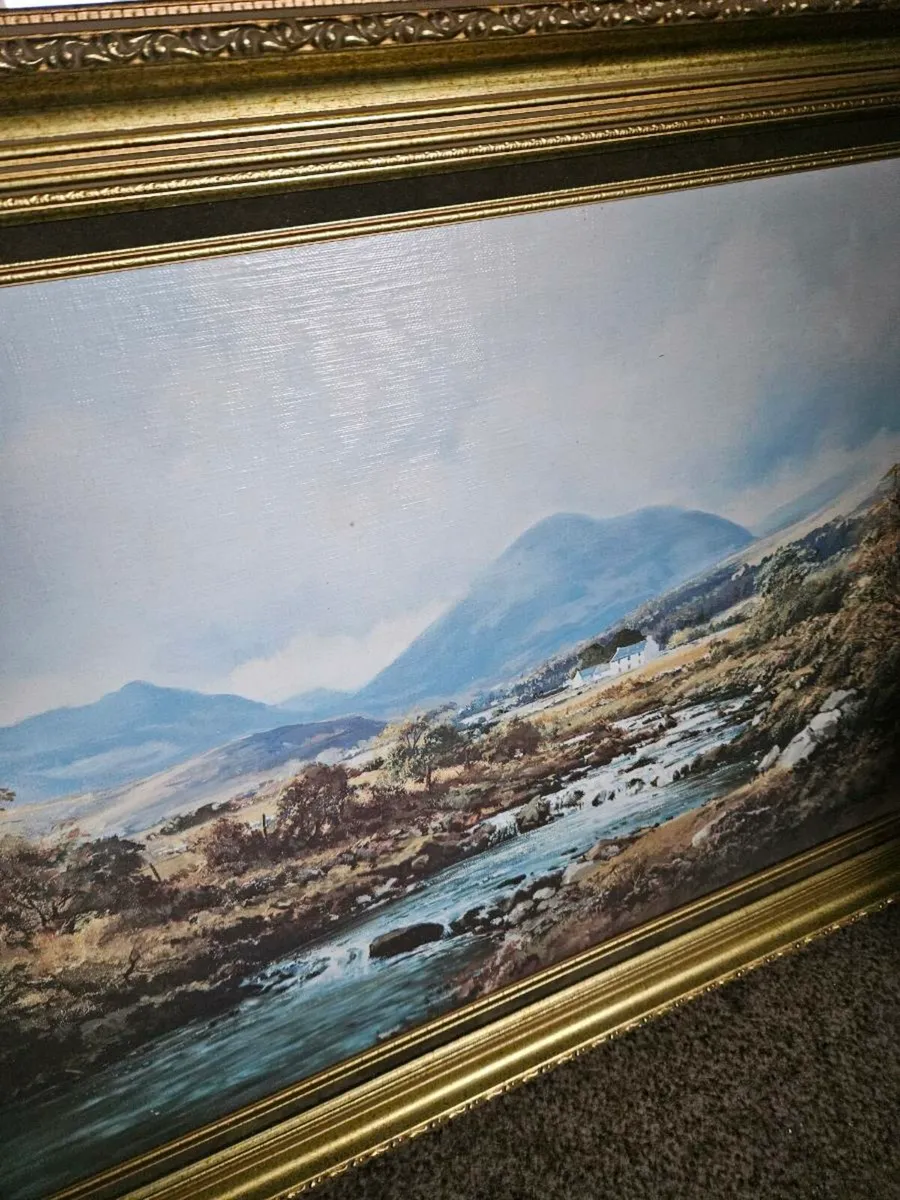 Picture Canvas Print Mourne Mountains - Image 2