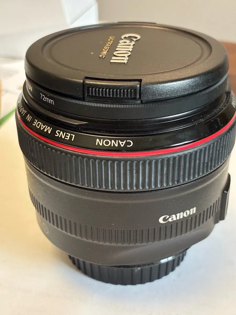 Canon 50mm 1.2 L USM lens - Image 1