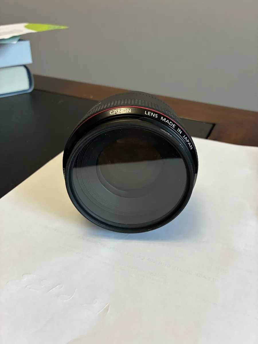 Canon 50mm 1.2 L USM lens - Image 2
