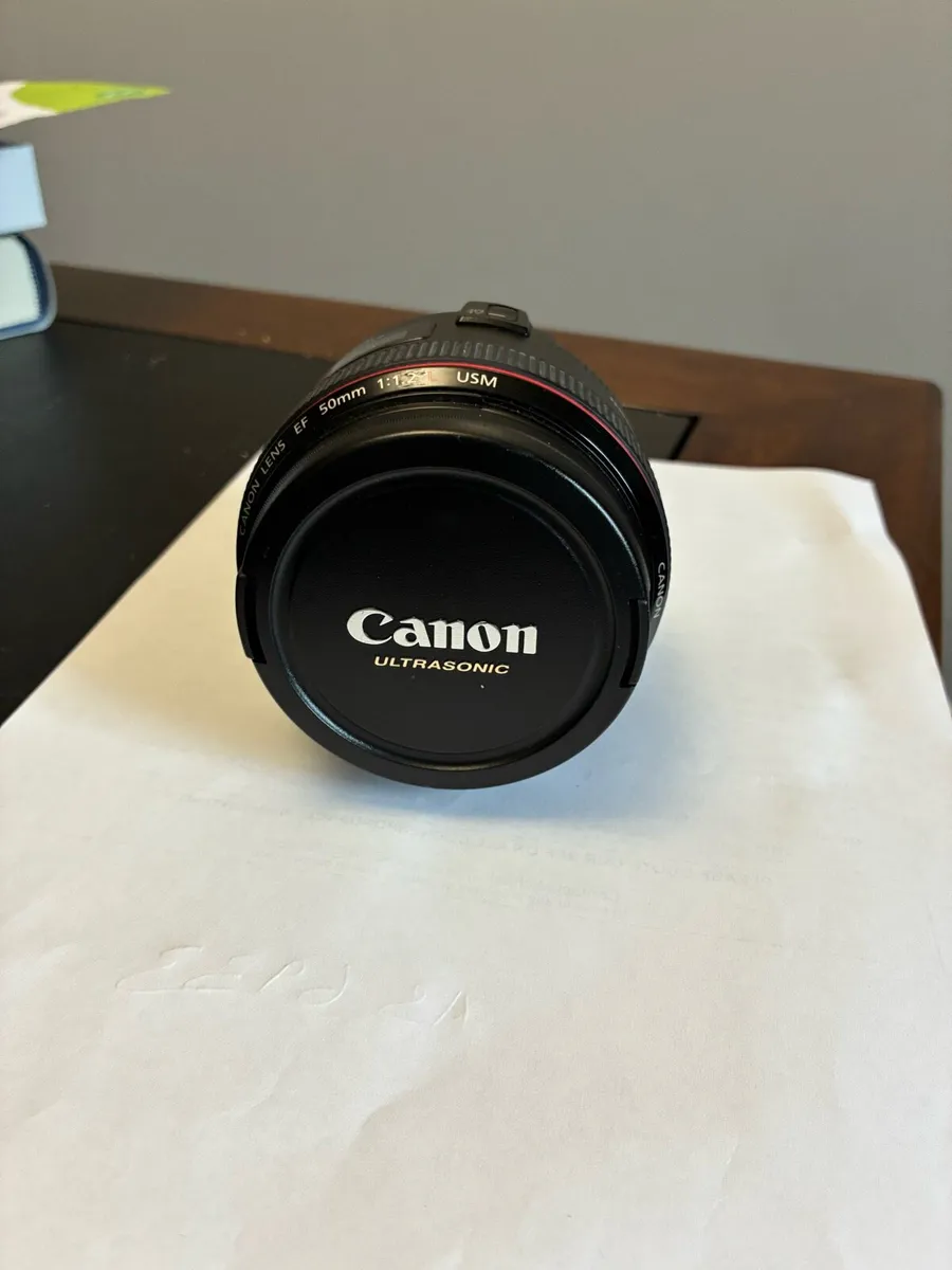Canon 50mm 1.2 L USM lens - Image 4
