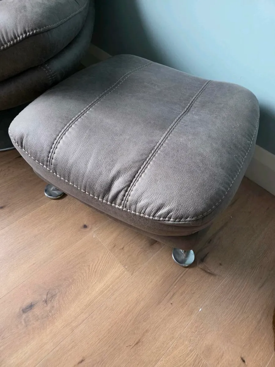 Axis Swivel Chair & Foot Stool - Image 3