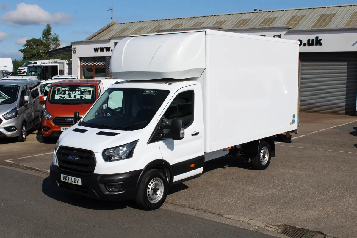 2021 Ford Transit 350 L4H1 Luton Tail Lift - Image 1