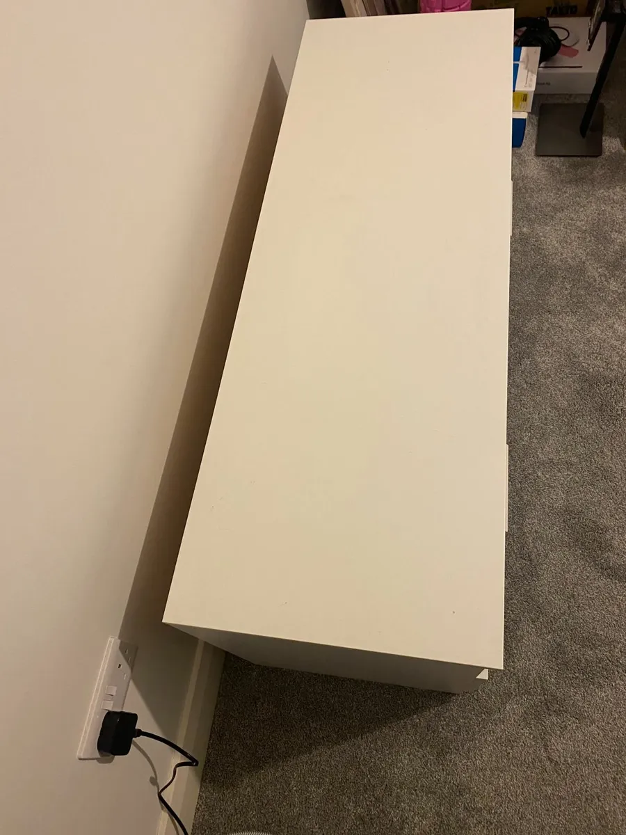 Ikea TV Stand - White - Image 2