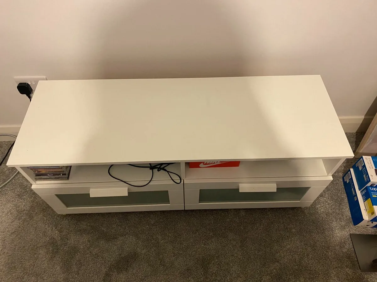 Ikea TV Stand - White - Image 3