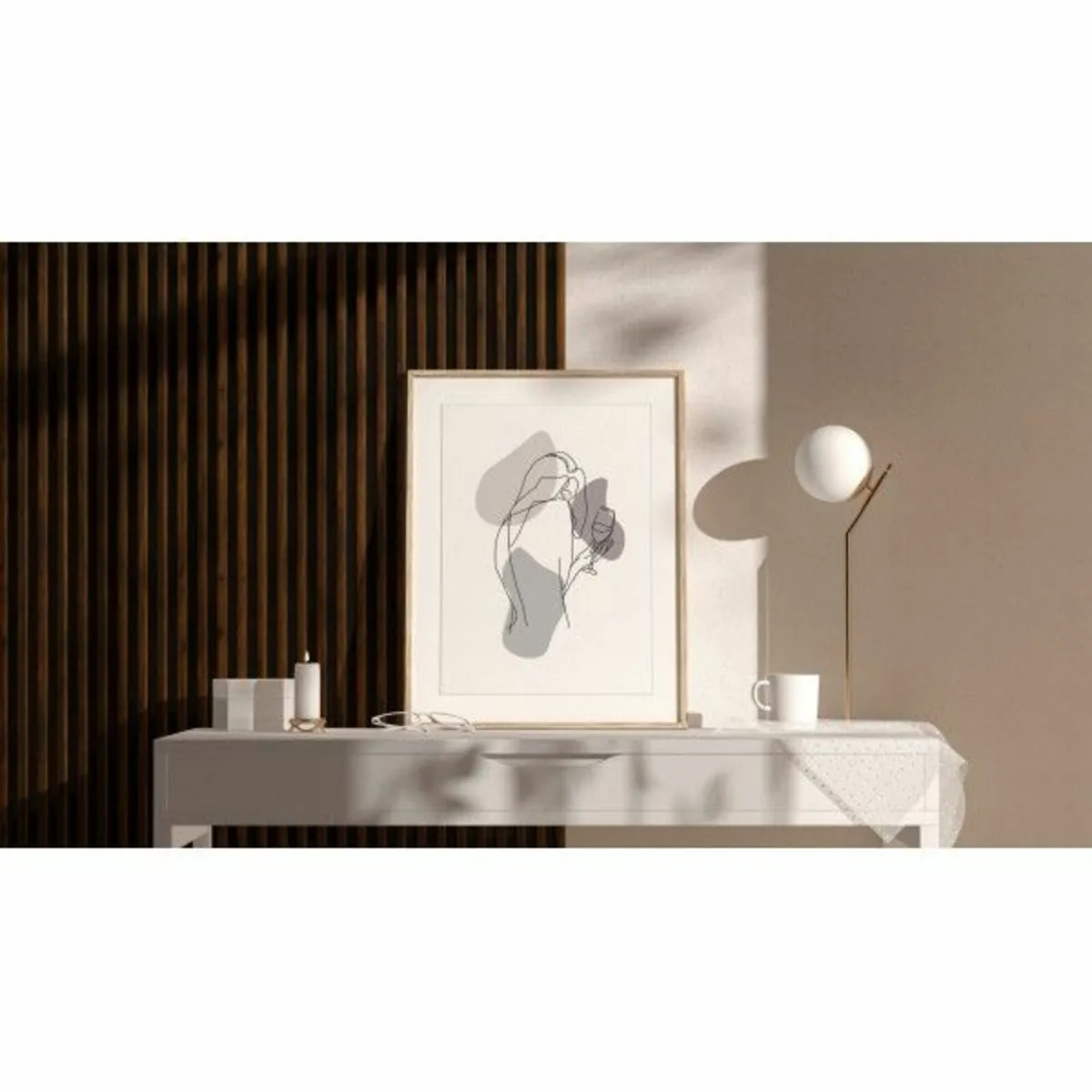 Decorative Lamellas On MDF Board - Image 3