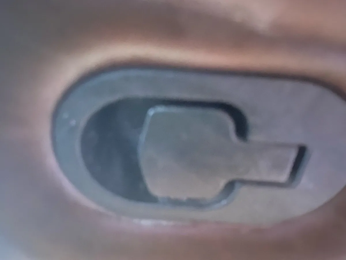 Brown leather reclining couch - Image 3