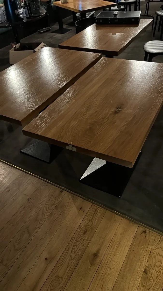 Restaurant tables and chairs - Image 4