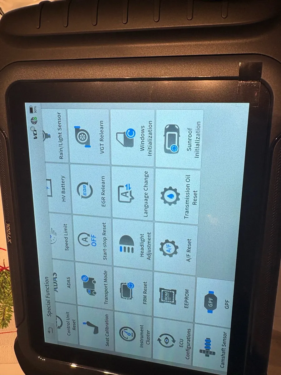 XTOOL D8W topology mapping Car Bluetooth - Image 2