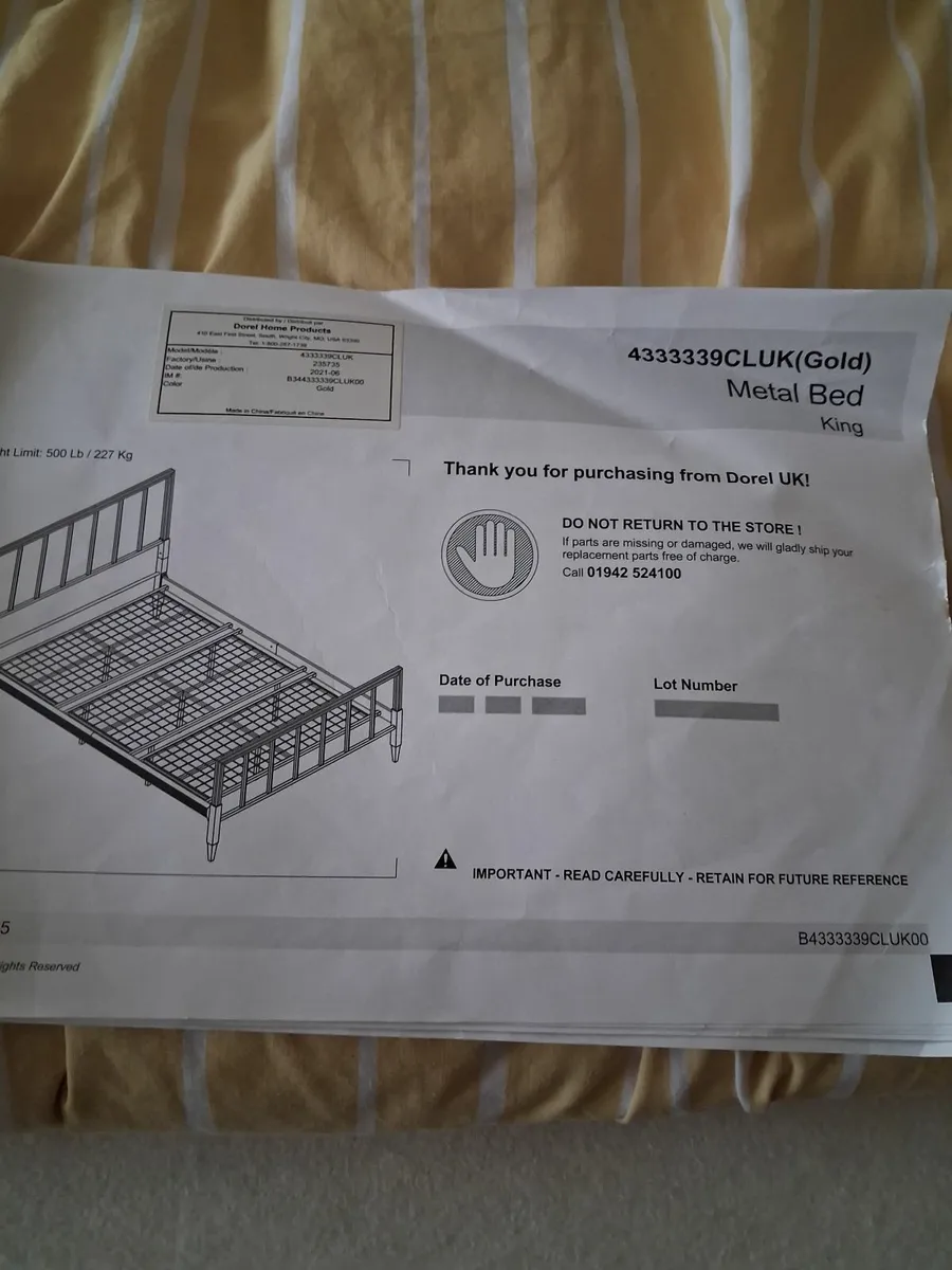 Kingsize bed - Image 4