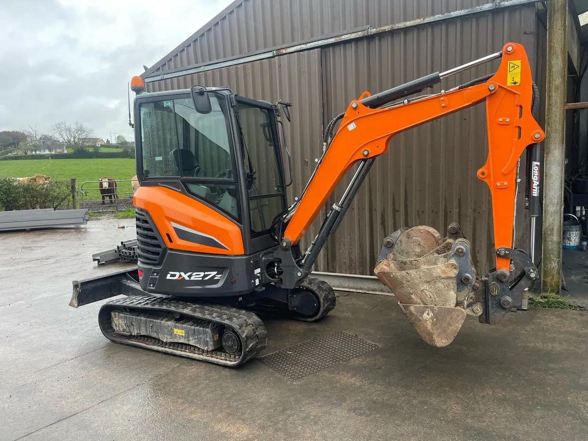 2022 Doosan dx27z - Image 2