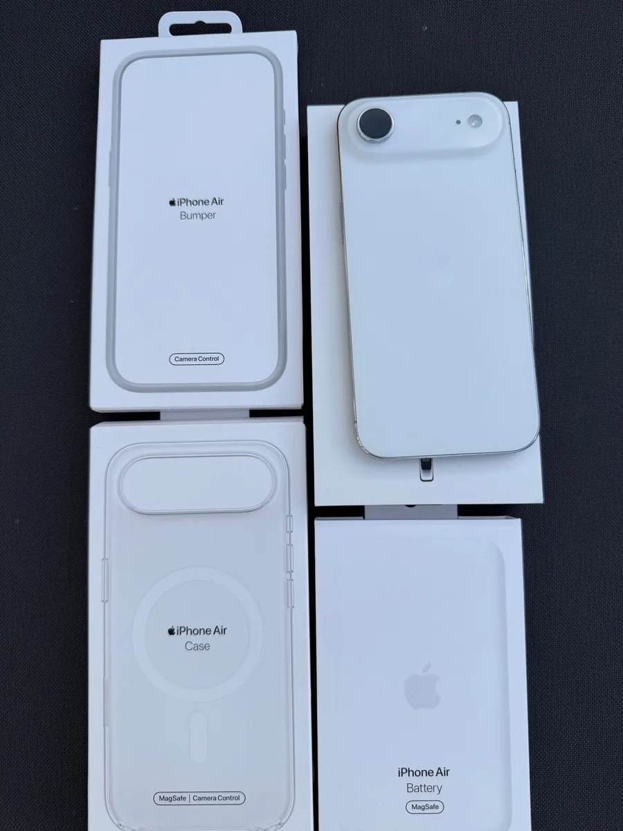 FUll Set: iPhone Air 256GB Cloud White inc acc - Image 3