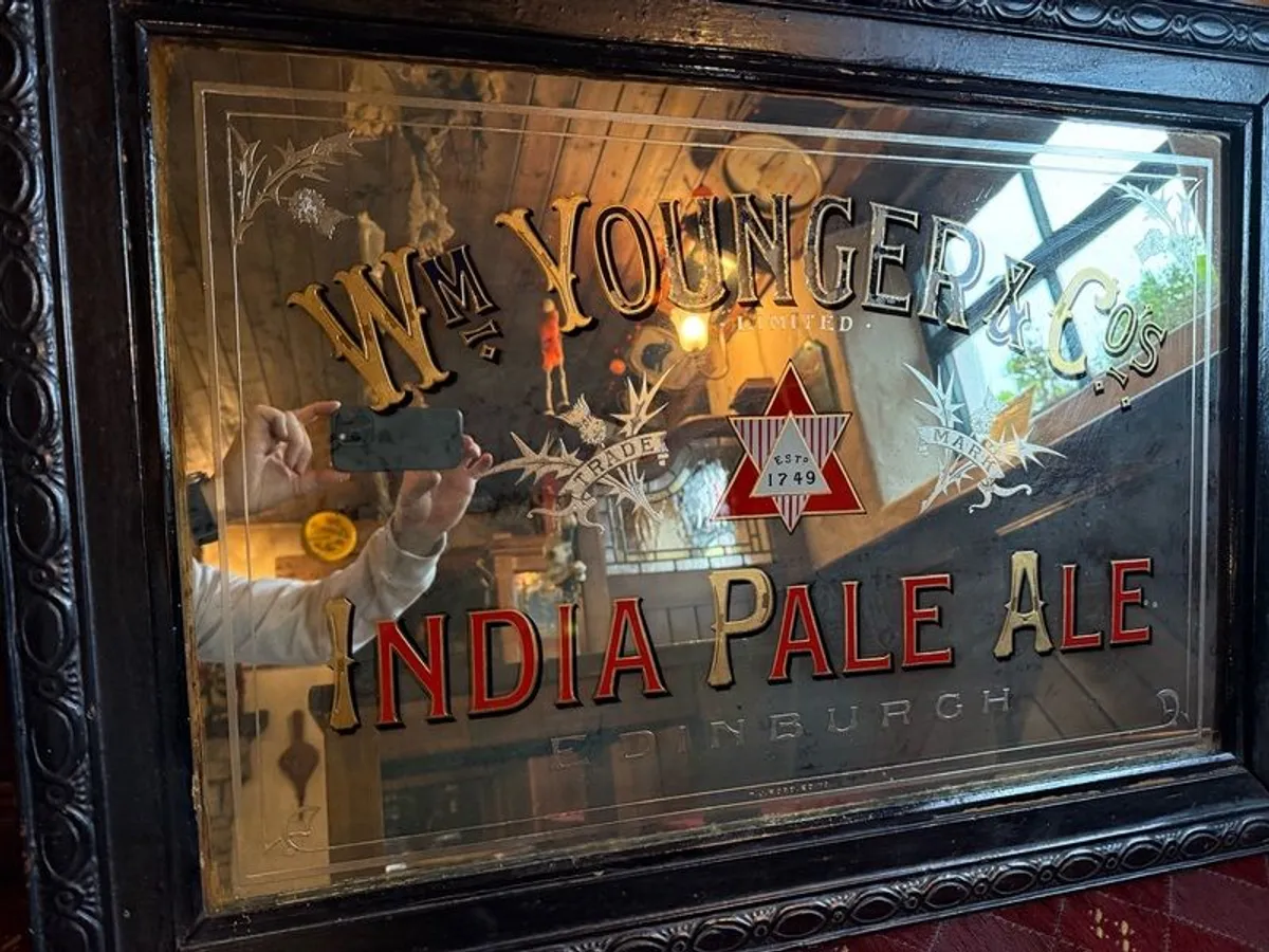 Pub Mirror Wm Younger & Co. - Image 2