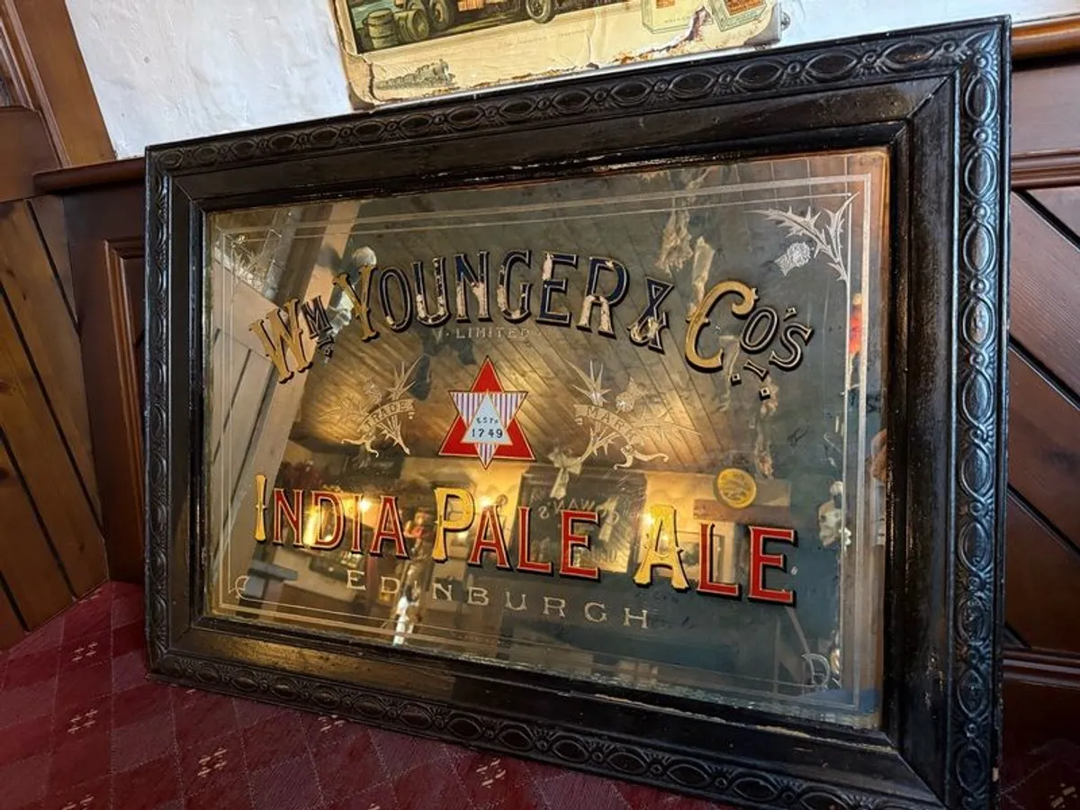 Pub Mirror Wm Younger & Co. - Image 3