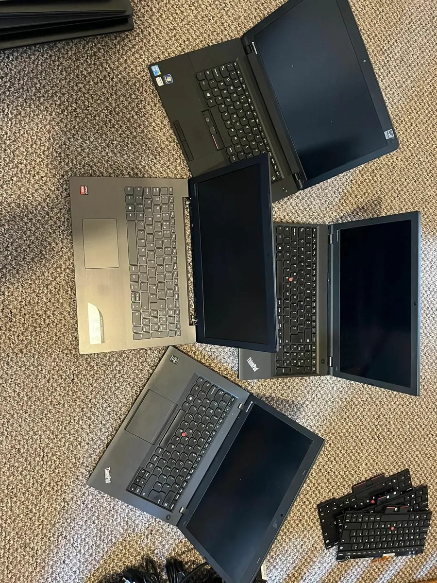 JOBLOT OF 35 Lenovo and ThinkPad laptops for parts - Image 2