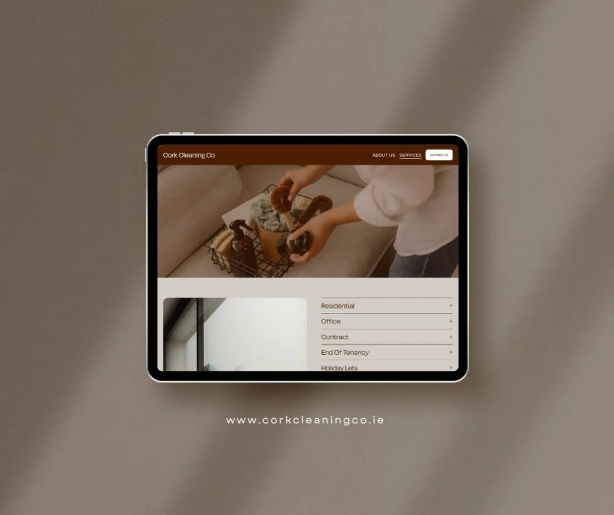 Professional Cleaning Website + Domain For Sale - Image 3