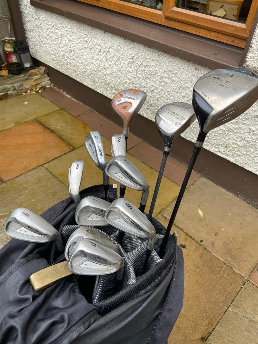 Golf. Clubs &. Bag - Image 2