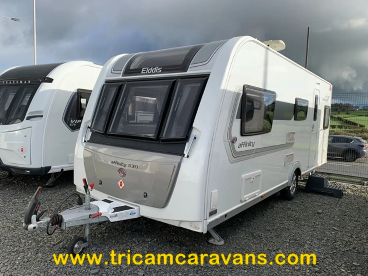 2017 Elddis Affinity 530/3, 1 Owner 3 Berth - Image 1