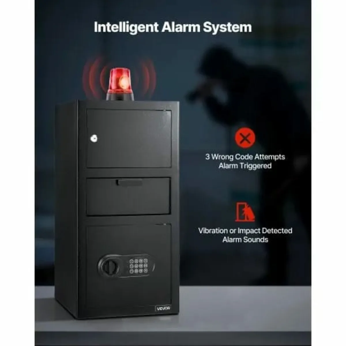 3.6 Cubic Feet Drop Safe, Large Capacity Front Dro - Image 4