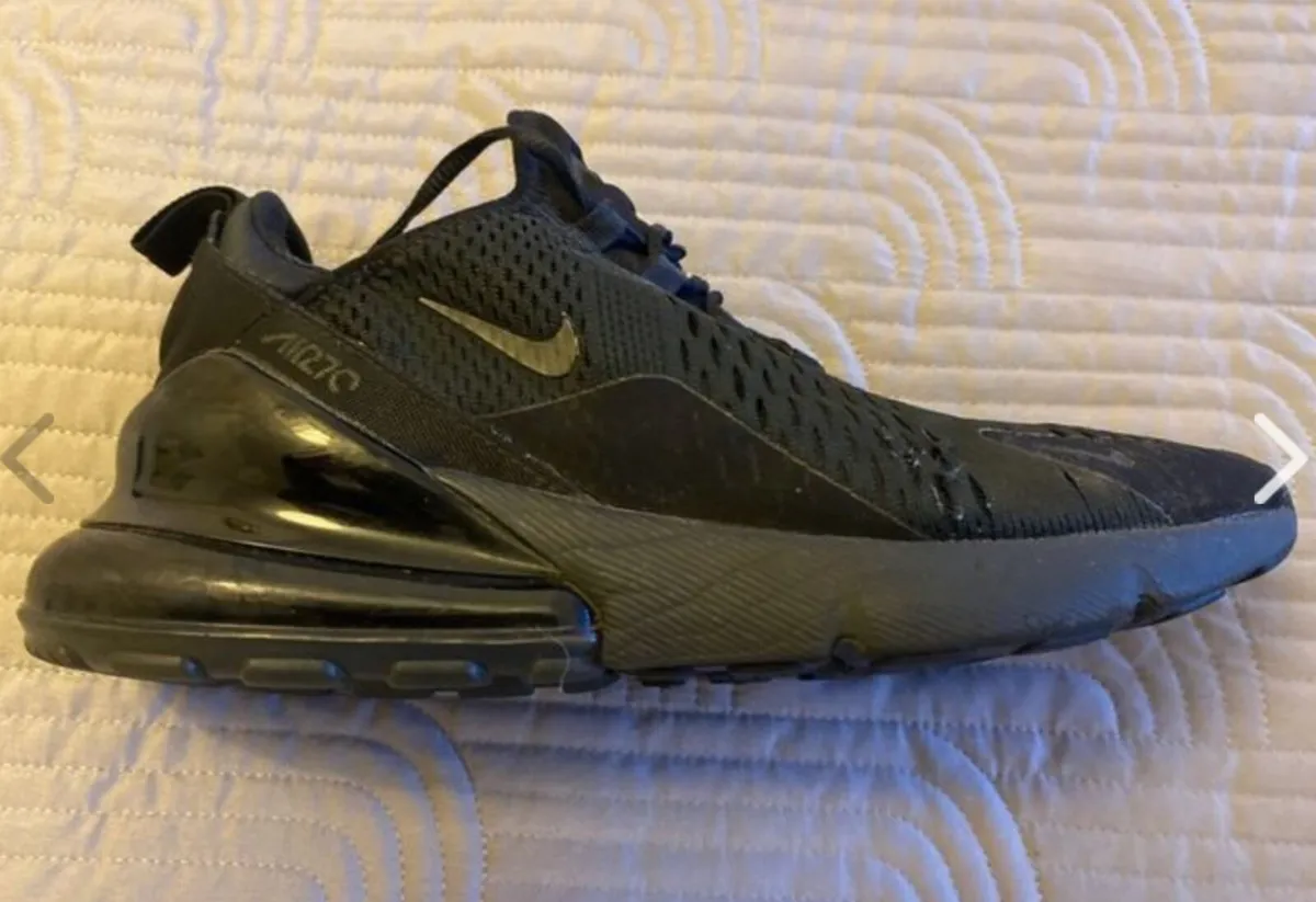 Nike 270 Black trainers Size 6.5 - Image 3